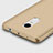 Hard Rigid Plastic Matte Finish Snap On Case with Finger Ring Stand for Xiaomi Redmi Note 4 Gold