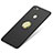 Hard Rigid Plastic Matte Finish Snap On Case with Finger Ring Stand for Xiaomi Redmi Note 5A High Edition Black