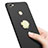 Hard Rigid Plastic Matte Finish Snap On Case with Finger Ring Stand for Xiaomi Redmi Note 5A Prime Black