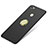 Hard Rigid Plastic Matte Finish Snap On Case with Finger Ring Stand for Xiaomi Redmi Note 5A Prime Black