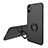 Hard Rigid Plastic Matte Finish Snap On Case with Finger Ring Stand Q02 for Apple iPhone Xs Black