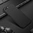 Hard Rigid Plastic Matte Finish Snap On Case with Finger Ring Stand Q02 for Huawei Honor V10 Black