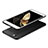 Hard Rigid Plastic Matte Finish Snap On Case with Finger Ring Stand R01 for Xiaomi Mi Note Black