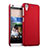 Hard Rigid Plastic Matte Finish Snap On Cover for HTC Desire 626 Red