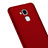 Hard Rigid Plastic Matte Finish Snap On Cover for Huawei GR5 Mini Red