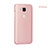 Hard Rigid Plastic Matte Finish Snap On Cover for Huawei GX8 Pink