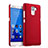 Hard Rigid Plastic Matte Finish Snap On Cover for Huawei Honor 7 Red