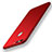 Hard Rigid Plastic Matte Finish Snap On Cover for Huawei Honor V9 Red