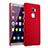 Hard Rigid Plastic Matte Finish Snap On Cover for Huawei Mate S Red