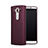 Hard Rigid Plastic Matte Finish Snap On Cover for LG V10 Red