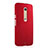 Hard Rigid Plastic Matte Finish Snap On Cover for Motorola Moto X Style Red