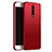 Hard Rigid Plastic Matte Finish Snap On Cover for Nokia 8 Red