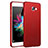 Hard Rigid Plastic Matte Finish Snap On Cover for Samsung Galaxy A5 (2017) SM-A520F Red