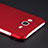 Hard Rigid Plastic Matte Finish Snap On Cover for Samsung Galaxy J7 SM-J700F J700H Red