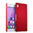 Hard Rigid Plastic Matte Finish Snap On Cover for Sony Xperia Z3+ Plus Red