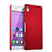 Hard Rigid Plastic Matte Finish Snap On Cover for Sony Xperia Z4 Red