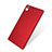 Hard Rigid Plastic Matte Finish Snap On Cover for Sony Xperia Z5 Red