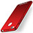 Hard Rigid Plastic Matte Finish Snap On Cover for Xiaomi Redmi 3X Red
