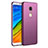 Hard Rigid Plastic Matte Finish Snap On Cover for Xiaomi Redmi 5 Purple