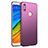 Hard Rigid Plastic Matte Finish Snap On Cover for Xiaomi Redmi Note 5 AI Dual Camera Purple