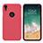 Hard Rigid Plastic Matte Finish Snap On Cover M02 for Apple iPhone XR Red