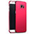 Hard Rigid Plastic Matte Finish Snap On Cover M02 for Samsung Galaxy S6 Edge+ Plus SM-G928F Red