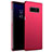Hard Rigid Plastic Matte Finish Snap On Cover M09 for Samsung Galaxy Note 8 Red
