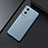 Hard Rigid Plastic Matte Finish Twill Snap On Case Cover for OnePlus Nord N20 5G Sky Blue