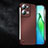 Hard Rigid Plastic Matte Finish Twill Snap On Case Cover T01 for Oppo Reno8 Pro 5G Red