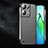 Hard Rigid Plastic Matte Finish Twill Snap On Case Cover T01 for Oppo Reno9 Pro 5G Dark Gray