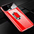 Hard Rigid Plastic Mirror Cover Case 360 Degrees Magnetic Finger Ring Stand for OnePlus 7