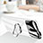 Hard Rigid Plastic Mirror Cover Case 360 Degrees Magnetic Finger Ring Stand for OnePlus 7 Pro