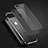 Hard Rigid Plastic Mirror Snap On Case M01 for Apple iPhone 7 Plus Black