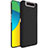 Hard Rigid Plastic Quicksand Cover Case for Samsung Galaxy A80 Black