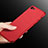 Hard Rigid Plastic Quicksand Cover for Apple iPhone SE (2020) Red