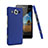 Hard Rigid Plastic Quicksand Cover for Microsoft Lumia 950 Blue