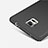 Hard Rigid Plastic Quicksand Cover for Samsung Galaxy Note 4 SM-N910F Black