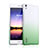 Hard Rigid Transparent Gradient Cover for Huawei Ascend P7 Green