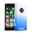 Hard Rigid Transparent Gradient Cover for Nokia Lumia 830 Blue
