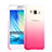 Hard Rigid Transparent Gradient Cover for Samsung Galaxy A3 SM-300F Pink