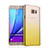 Hard Rigid Transparent Gradient Cover for Samsung Galaxy Note 5 N9200 N920 N920F Yellow