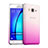 Hard Rigid Transparent Gradient Cover for Samsung Galaxy On5 Pro Pink