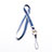 Lanyard Cell Phone Neck Strap Universal N06 Sky Blue
