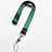 Lanyard Cell Phone Strap Universal K09 Green