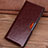 Leather Case Flip Cover T04 Holder for Huawei Mate Xs 5G Brown