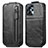 Leather Case Flip Cover Vertical for Motorola Moto G23 Black