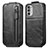 Leather Case Flip Cover Vertical for Motorola Moto G52j 5G