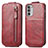 Leather Case Flip Cover Vertical for Motorola Moto G52j 5G