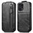 Leather Case Flip Cover Vertical for Oppo Find X5 Pro 5G Black