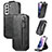 Leather Case Flip Cover Vertical for Samsung Galaxy S22 Plus 5G